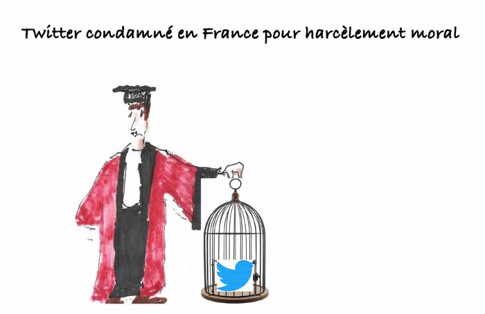 Les clés du social : Condamnation de Twitter France pour harcèlement moral