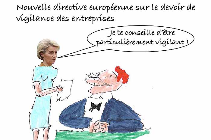 Les clés du social : Nouvelle directive européenne sur le devoir de vigilance des entreprises