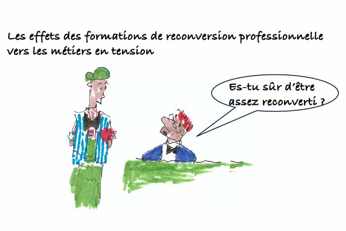 Les clés du social : Les effets des formations de reconversion professionnelle vers les métiers en tension