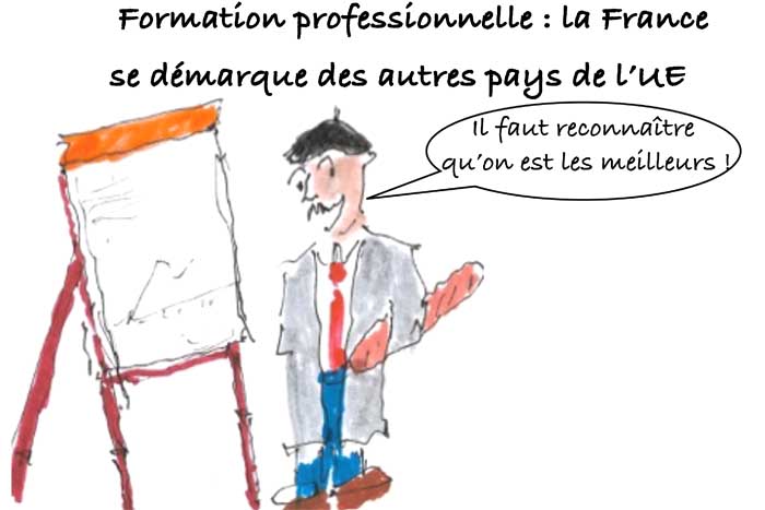 Les clés du social : Formation professionnelle : la France se démarque des autres pays de l'UE