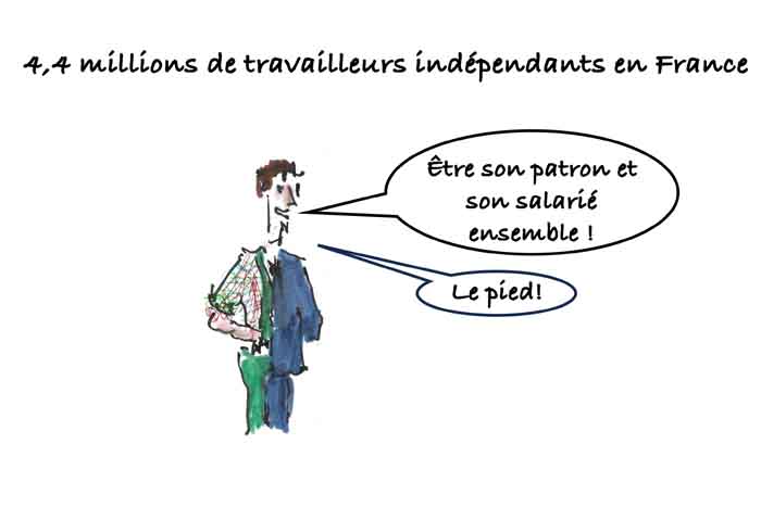 Les clés du social : La France compte 4,4 millions d'indépendants en 2022