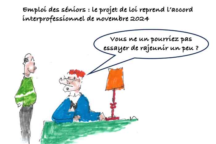 Les clés du social : Emploi des séniors : le projet de loi reprend l'accord interprofessionnel de novembre 2024