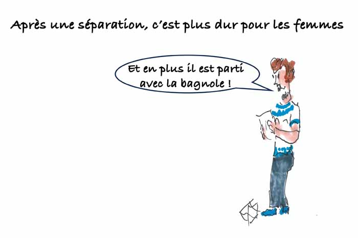 Les clés du social : Après une séparation, c'est plus dur pour les femmes