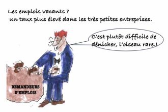 Les clés du social : Les emplois vacants, un taux plus élevé dans les très petites entreprises