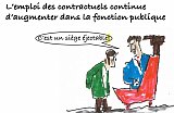 Les clés du social : 2022, l'emploi des contractuels continue d'augmenter dans la fonction publique